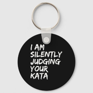 Karate Kata Shotokan Kyokushin Goju Wado O Ryu Nan Keychain