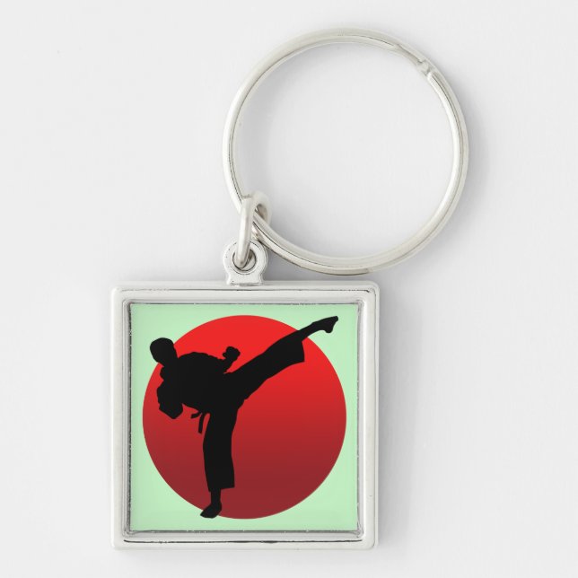 KARATE keri Keychain (Front)