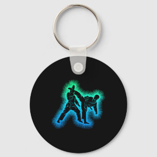 Karate Kickboxing Taekwondo Boys Children Keychain