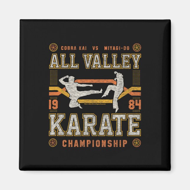 Karate Kid - All Valley Championship  Magnet (Front)