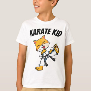 KARATE KID KIDS CAT T-SHIRTS
