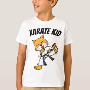 KARATE KID KIDS CAT T-SHIRTS