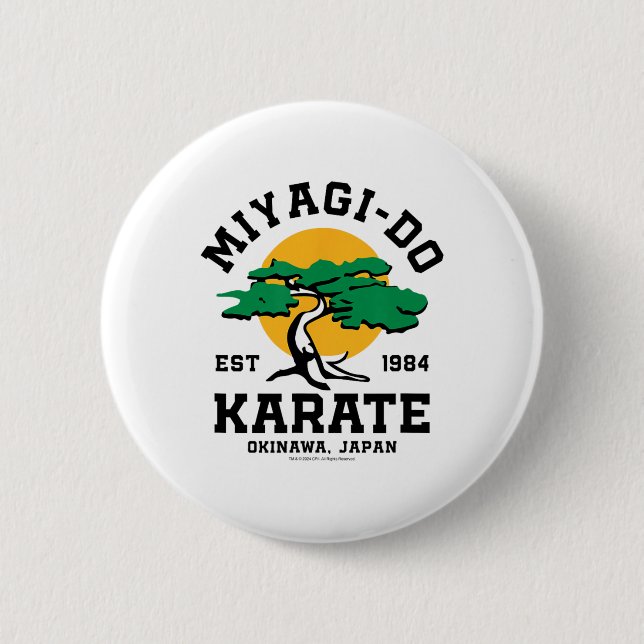 Karate Kid - Miyagi-do  Button (Front)