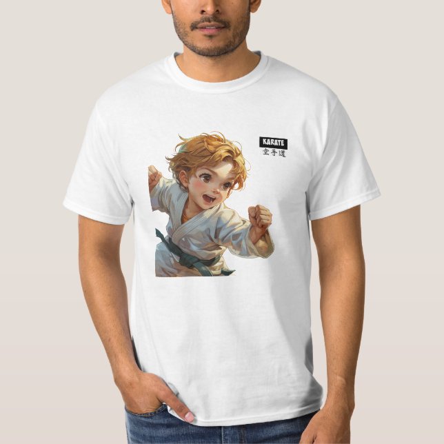 Karate kid tee shirt for men (Front)