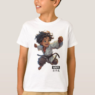 Karate Kid w/words T-Shirt
