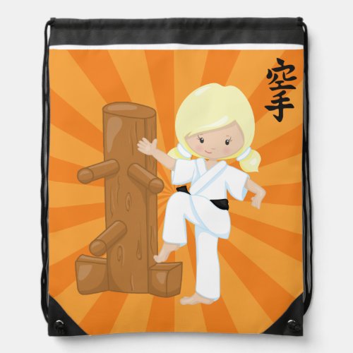 Karate Kids Drawstring Bag