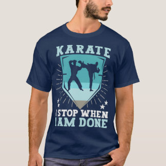 Karate Kmpfer Martial Arts Karate Trainer T-Shirt
