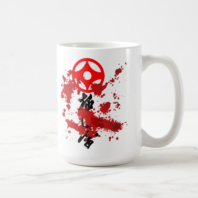 Karate Kyokushin Coffee Mug (Right)