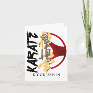 Karate Kyokushin Martial Arts Trainer Fighter Mart Card