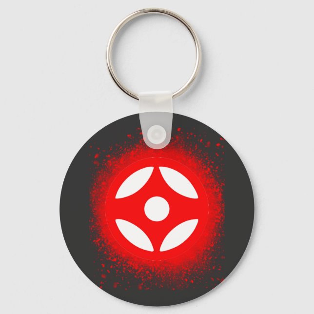 Karate Kyokushin T-Shirt Coffee Mug Playing Cards  Keychain (Front)