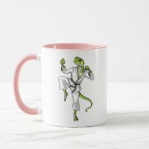 Karate Lizard Mug