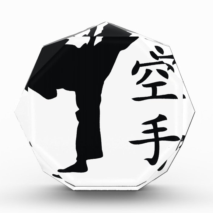 karate man chinese symbols icon award