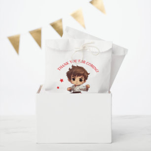 Karate Martial Arts Birthday Party Favor Bag