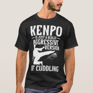 Karate Martial Arts Girl Lady Kenpo School Fighter T-Shirt