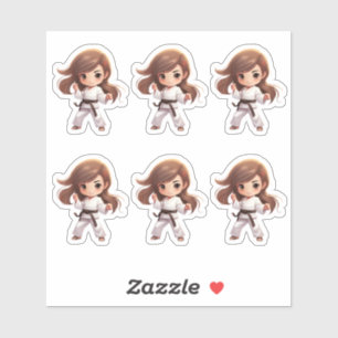 Karate Martial Arts Sticker