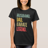 Karate - Mens Funny Vintage Gift Husband Dad Kara