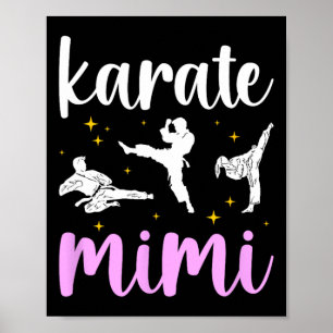 Karate Mimi Proud Karate Mimi Grandma  Poster