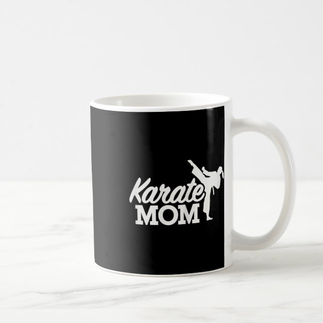 Karate Mom  Coffee Mug (Right)
