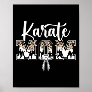 Karate Mom Karate Mama Karate Mother Poster