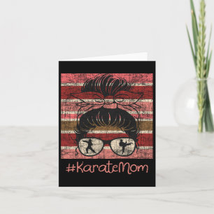 Karate Mom - Karateka Martial Arts Self Defense Card