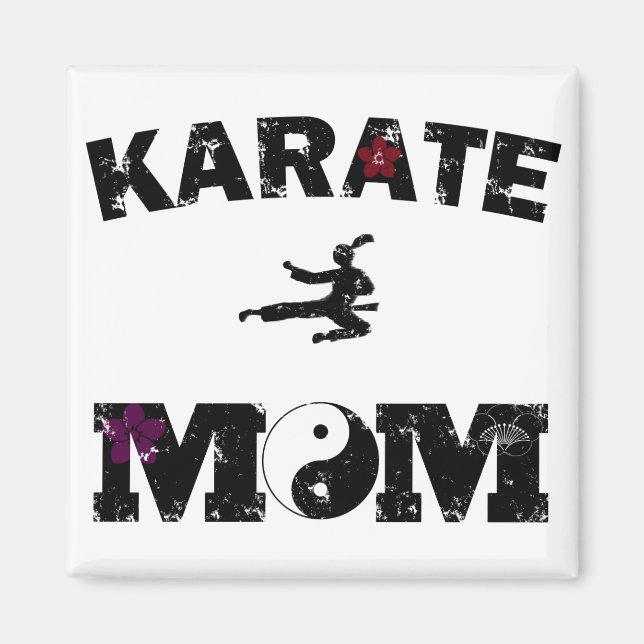 Karate MOM Magnet (Front)