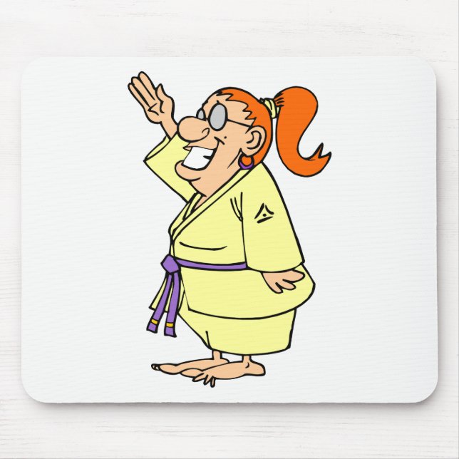 Karate Mouse Pad (Front)