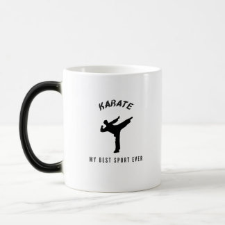 Karate my best sport ever color morph mug