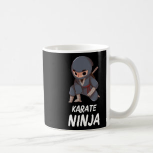 Karate Ninja Boy Funny Martial Arts Sports Coffee Mug