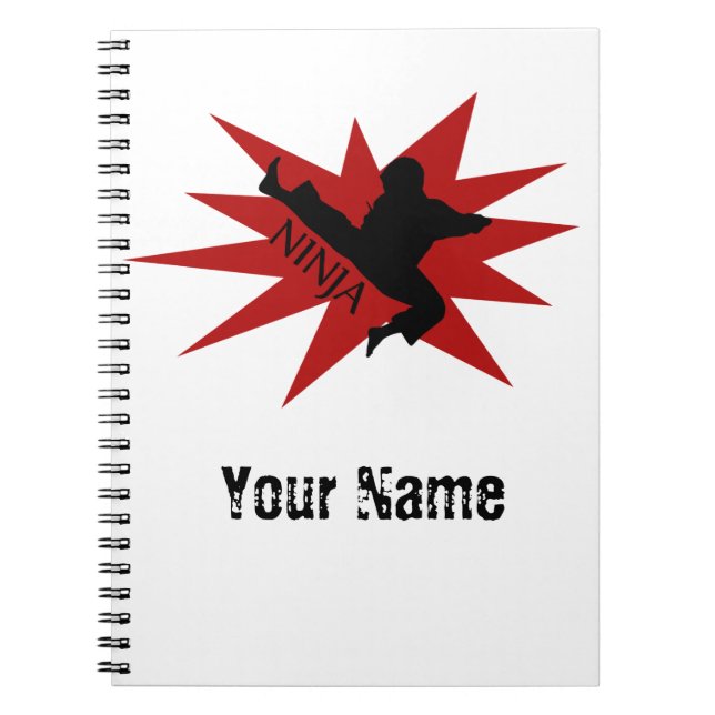Karate Ninja Notebook (Front)