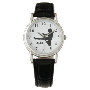 Karate Personalized Name Watch