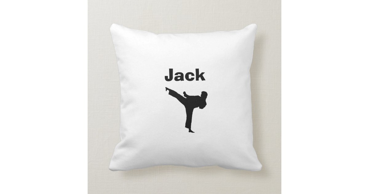 Karate Personalized Pillow