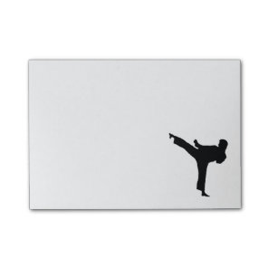 Karate Post-it Notes