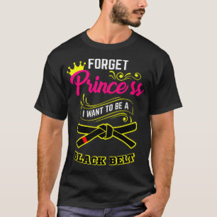 Karate Princess Black Belt  T-Shirt