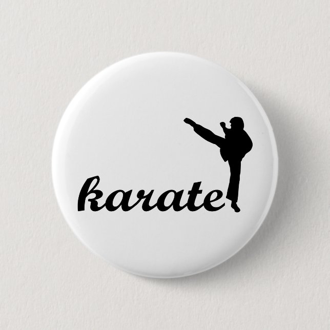 Karate Products! Button (Front)
