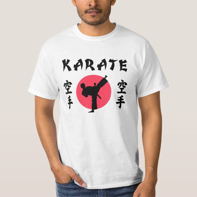 Karate Rising Sun T-Shirt (Front)