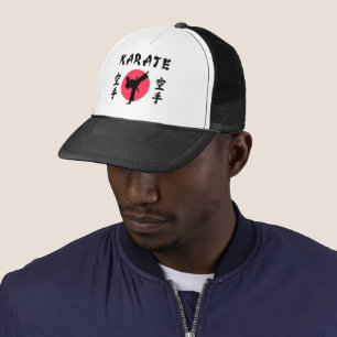 Karate Rising Sun Tee Trucker Hat