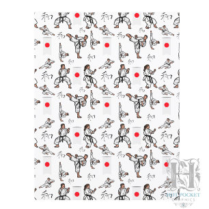 Karate Scrapbook Paper