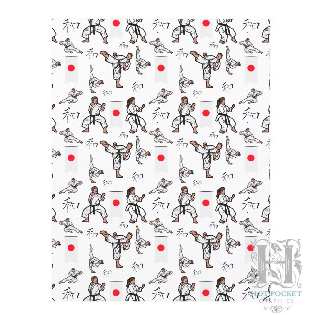 Karate Scrapbook Paper (Creator Uploaded)