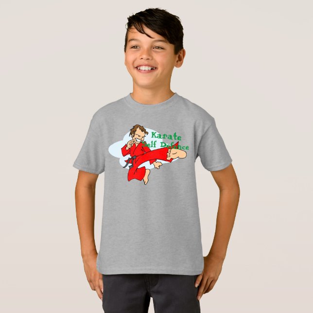 Karate Self Defense T-Shirt (Front Full)