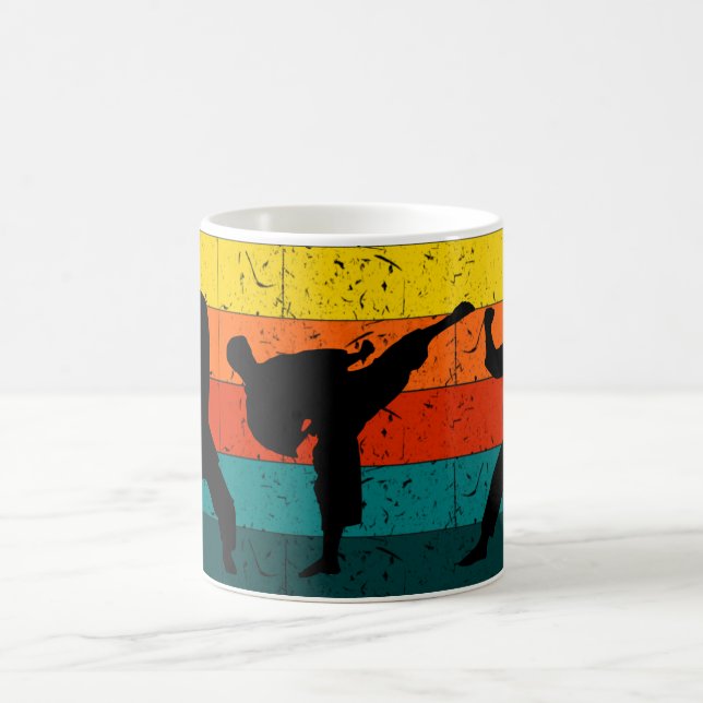 Karate Sports Action – Martial Arts  Coffee Mug (Center)