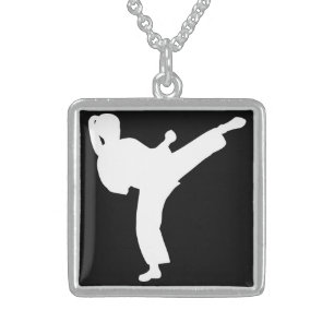 Karate Sterling Silver Necklace