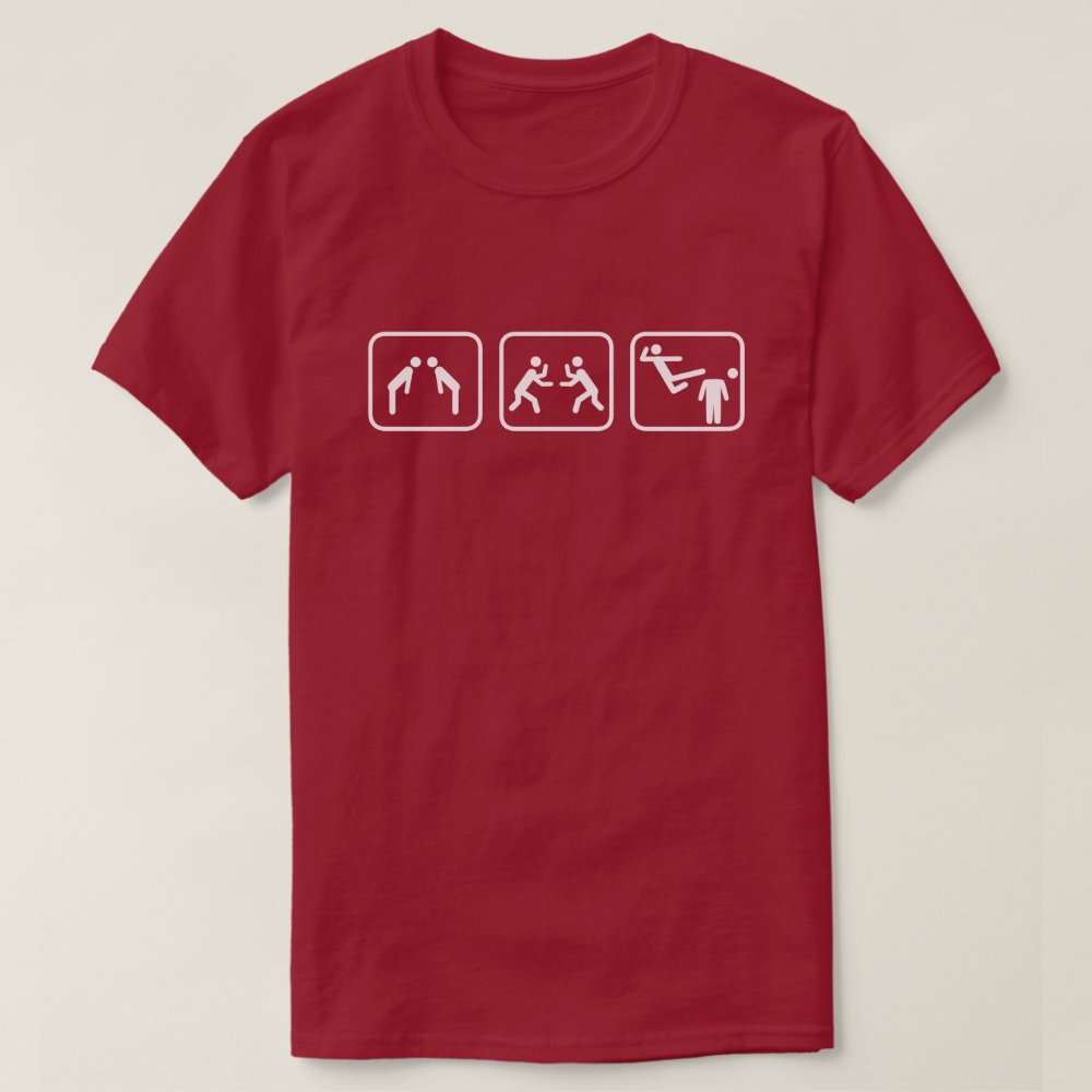 Discover Karate Stick Figures T-Shirt