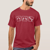 Karate Stick Figures