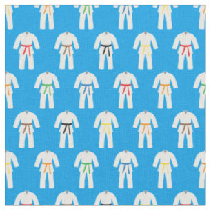 Karate Suits Martial Arts Pattern Fabric