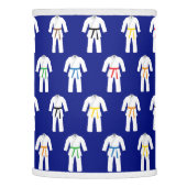 Karate Suits Martial Arts Themed Lamp Shade (Left)