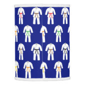 Karate Suits Martial Arts Themed Lamp Shade (Back)