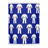 Karate Suits Martial Arts Themed Lamp Shade (Front)