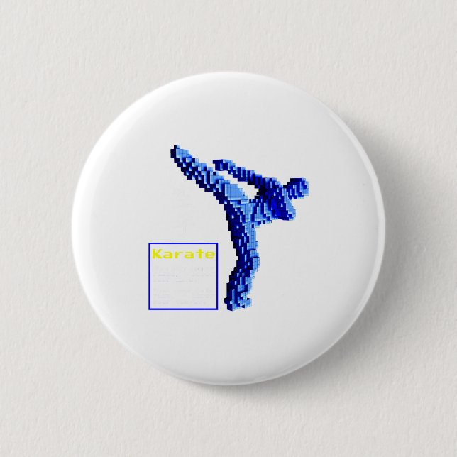 Karate T Shirt_1  Button (Front)