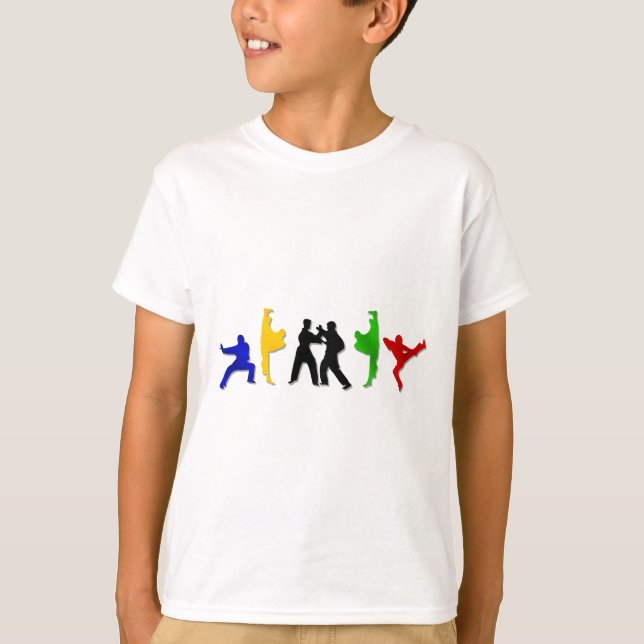 Karate Taekwando MMA Martial Arts Mens Athlete T-Shirt (Front)