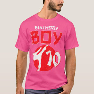 Karate Taekwondo 10 Years Old Birthday Martial Art T-Shirt